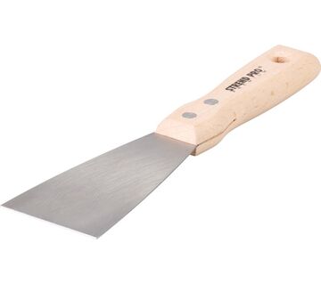 Stěrka Strend Pro Premium S295, 60x1,2 mm, Inox/nerez, buková rukojeť 216133