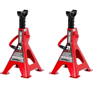 Strend Pro 112385 Dílenská podpěra T42001 02t, 275-428 mm, nastavitelná, balení. 2ks