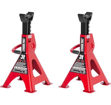 Strend Pro 112386 Dílenská podpěra T43001 03t, 280-430 mm, nastavitelná, balení. 2ks