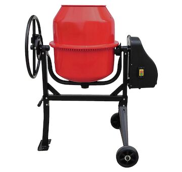 Strend Pro 112659A Míchačka CMX20, 200 litrů, 800W, konstrukce
