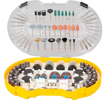 Strend Pro 114605 Sada brusných tělísek , pro mini brusku, nástavce, 276 ks
