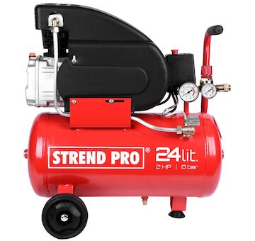 Strend Pro 115018 Kompresor FL2024-08, 1,5 kW, 24 litrů, 1 píst
