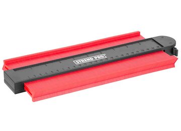 Strend Pro 212061 DG681 tvarová obrysová šablona, 250x130 mm, se zámkem vzoru a magnetem