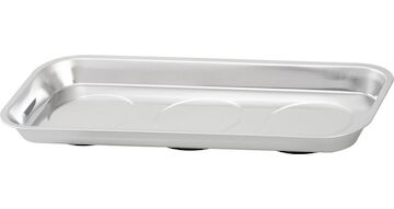 Strend Pro 2121017 Miska , nádoba, na šrouby, magnetická, obdélníková, nerez, 160x360 mm