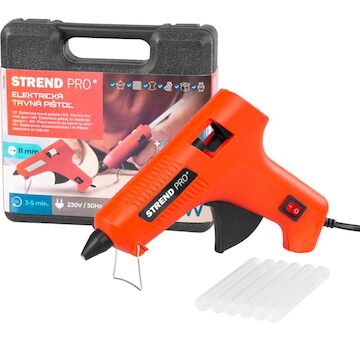 Strend Pro 2130081 Pistole , lepící, v kufříku, 60-80 W, na tavné tyčinky 11 mm