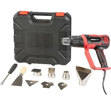 Strend Pro 213810A Pistole HG203, 2000W, LCD display, horkovzdusna, s kufrikem