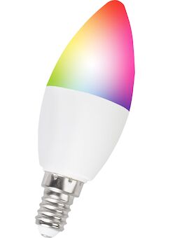 Strend Pro 215717 Žárovka Smart, wifi, mění barvy RGB, 5 W, E14