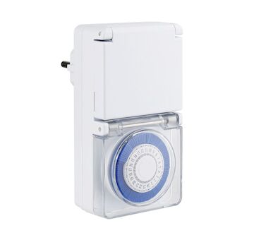 Strend Pro 215723 Časovač , mechanická spínací zásuvka, 220-240 V, max. 3500 W
