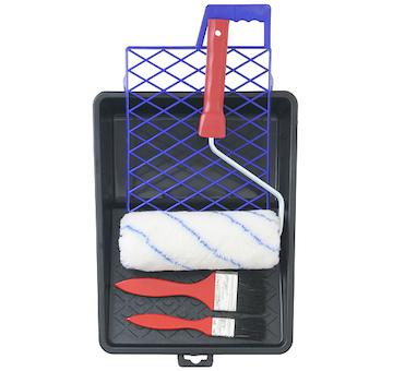 Strend Pro 2160467 Malířská sada Brosse PS012A, 6 kusů s podnosem