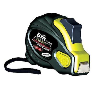 Strend Pro 2160637 Metr WorkTiger 6E, 5 m, 19 mm, svinovací, AutoStop, pogumovaný