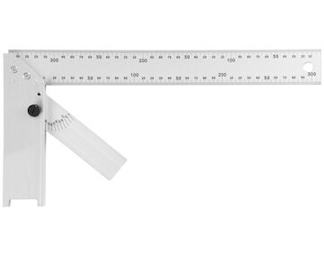 Strend Pro 2160674 Úhelník DY-5030 - 350 mm, Alu, s úhloměrem