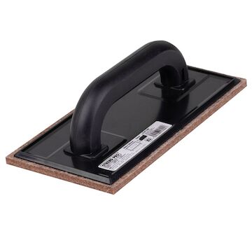 Strend Pro 2161188 Hladítko BlackEdt, 250x130x8 mm, ABS, plsť hnědá, hobby