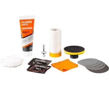 Strend Pro 2161460 Sada , na renovaci předních světlometů, čištění, leštění, 14-dílná