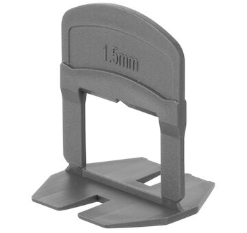 Strend Pro 2161606 Distanční křížek L LS230T, nivelační, pod obklad, 1.5 mm, bal. 300 ks, plast šedý
