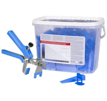 Strend Pro 2161611 LS520 StarterKIT, 100x 2 mm mezerník, 100x hřebík + kleště