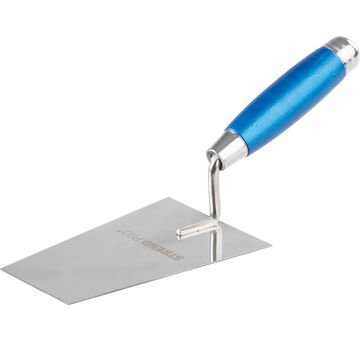 Strend Pro 216198 Zednické hladítko BT2206 160 mm, Inox, nerezová ocel, BlueHand