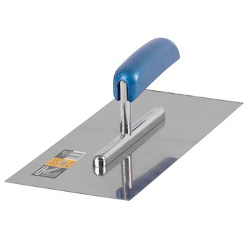 Strend Pro 216524 Hladítko 0812.010CS BlueLine, dřevěná rukojeť, 280x130 mm, rovné, WoodHand, ocelové