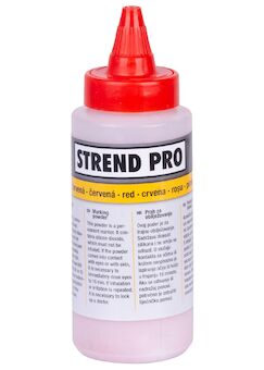 Strend Pro 216556 Pudr CH305R, 150 g, zednický značkovací prášek, červený