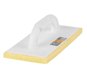Strend Pro 216943 Hladítko 0813.005 WhiteHand, plast. rukojeť, 280x140/15 mm, molitan žlutý, řezaný