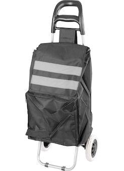 Strend Pro 2170597 Vozík Demeter, PE/PVC, EVA, 30 kg, 35x30x96 cm, nákupní