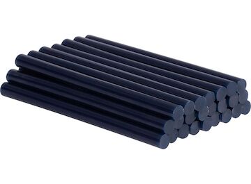 Strend Pro 2170778 Tyčinka GS-201A, 100x07 mm, modrá, balení. 24 ks, tavná pistole, lepidlo, náplň do tavné