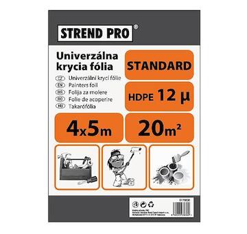 Strend Pro 2170839 Krycí fólie Standard, lakování, 4x12,5 m, 12mikrometr, krycí fólie
