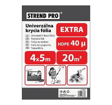 Strend Pro 2170840 Krycí fólie Extra, malířská, 4x5 m, 40mikrometr, krycí