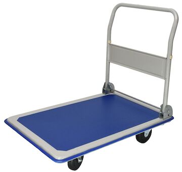 Strend Pro 2171146 Ruční vozík PH308, plošinový vozík, přepravitelný, ocel, max. 300 kg