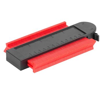 Strend Pro 2171758 Obkreslovací šablona DG680, 125x101 mm, se zámkem vzoru a magnetem