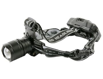 Strend Pro 2171974 Čelovka Headlight H4019, XHP70 LED, 2000 lm, ZOOM, 3x2000 mAh, IP43, USB nabíjení