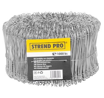 Strend Pro 2172024 Fixační úvazek Pro WGT10, 1,1x160 mm, pro vázací železa, 1000 ks, Zn