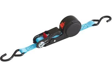 Strend Pro 2172857 Popruh upínací , samonavíjecí pás s ráčnou, 25 mm, L-4 m, max. 500 kg, bal. 2 ks