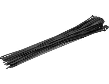 Strend Pro 2172897 Páska stahovací XXL CT66BL, extra STRONG, 1200x9 mm, 50 ks, černá, nylon, vázací