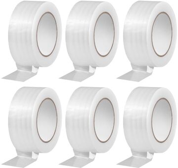 Strend Pro 2173061 Páska , 48 mm, L-130 m, 45 mikrometr, OPP, balící, lepící, průsvitná, bal. 6 ks