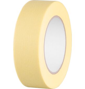 Strend Pro 2173078 Páska , 38 mm, L-50 m, 80°C, malířská, maskovací, lepící, žlutá