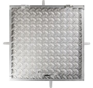 Strend Pro 2173139 Poklop MC60, 600x600 mm, kanálový, pozinkovaný, max. 150 kg