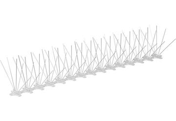 Strend Pro 2173637 Zábrana , 75 hrotov, L-60 cm, PC UV, proti ptákům, PC base