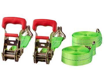 Strend Pro 217621 Upínací popruh TRS-705, pás s ráčnou, 30 mm, L-4,5 m, max. 600 kg, balení. 2ks
