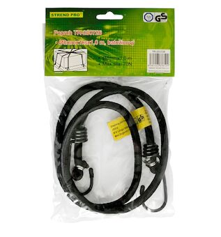 Strend Pro 217628 upínací guma LB341, 8 mm, 1x 100 cm, s ocelovými háčky