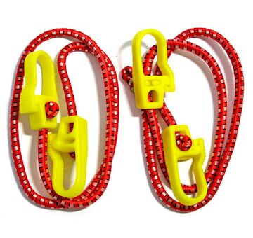 Strend Pro 217828 upínací guma LB321, 8 mm, 2x 100 cm, s PVC karabinami