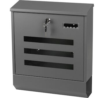 Strend Pro 219731 Schránka LINEA, 35x11,5x41,5 cm, poštovní, antracit