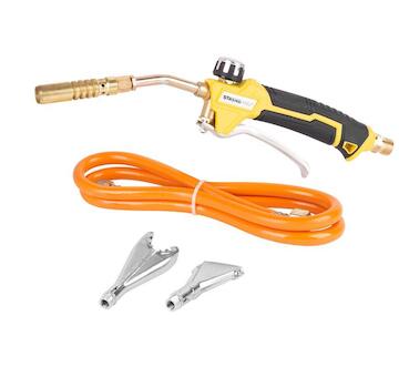 Strend Pro 220588A Hořák H54A X304, 30-40-50 mm, opařovací, na plyn, LPG, hadice L-1,5 m, závit G3/8