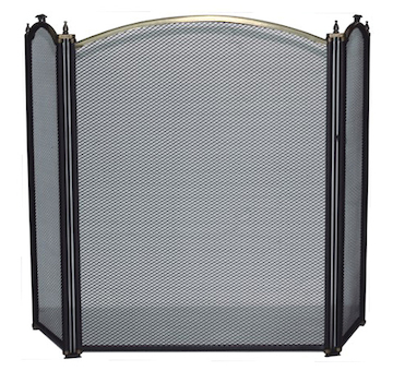 Strend Pro 2210790 Paraván 3AB, 60x95 cm, Antique, krbová zástěna