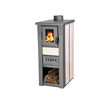 Strend Pro 2211509 Kamna Pro LAVA Ceramic, béžová, 6,5 kW, 120 mm
