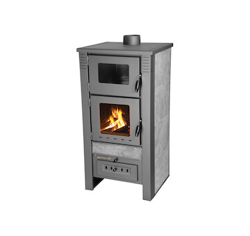 Strend Pro 2211896 Kamna Pro TAURUS Ceramic, šedá, 12 kW, 120 mm, s pečící troubou