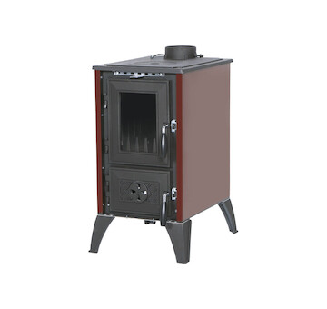 Strend Pro 2211936 Kamna 806 IGLO, 9 kW, litina, bordó