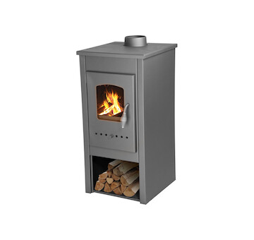Strend Pro 2212923 Kamna Thalia Nera Lite, šedá, 5,4 KW