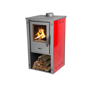 Strend Pro 2212927 Kamna Thalia Pella S, červená, 5,4 kW