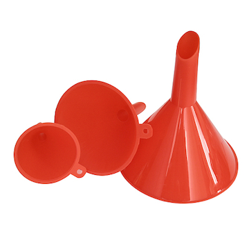 Strend Pro 221779 Nálevka F2006, 160-120-80 mm, sada 3 ks
