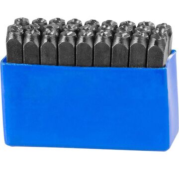 Strend Pro 222066 raznice abeceda HR59106 06 mm, písmeno, 27 ks